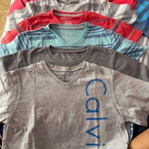 Calvin Klein Assorted Boys T-Shirts in Gray, Red,Blue and multicolored